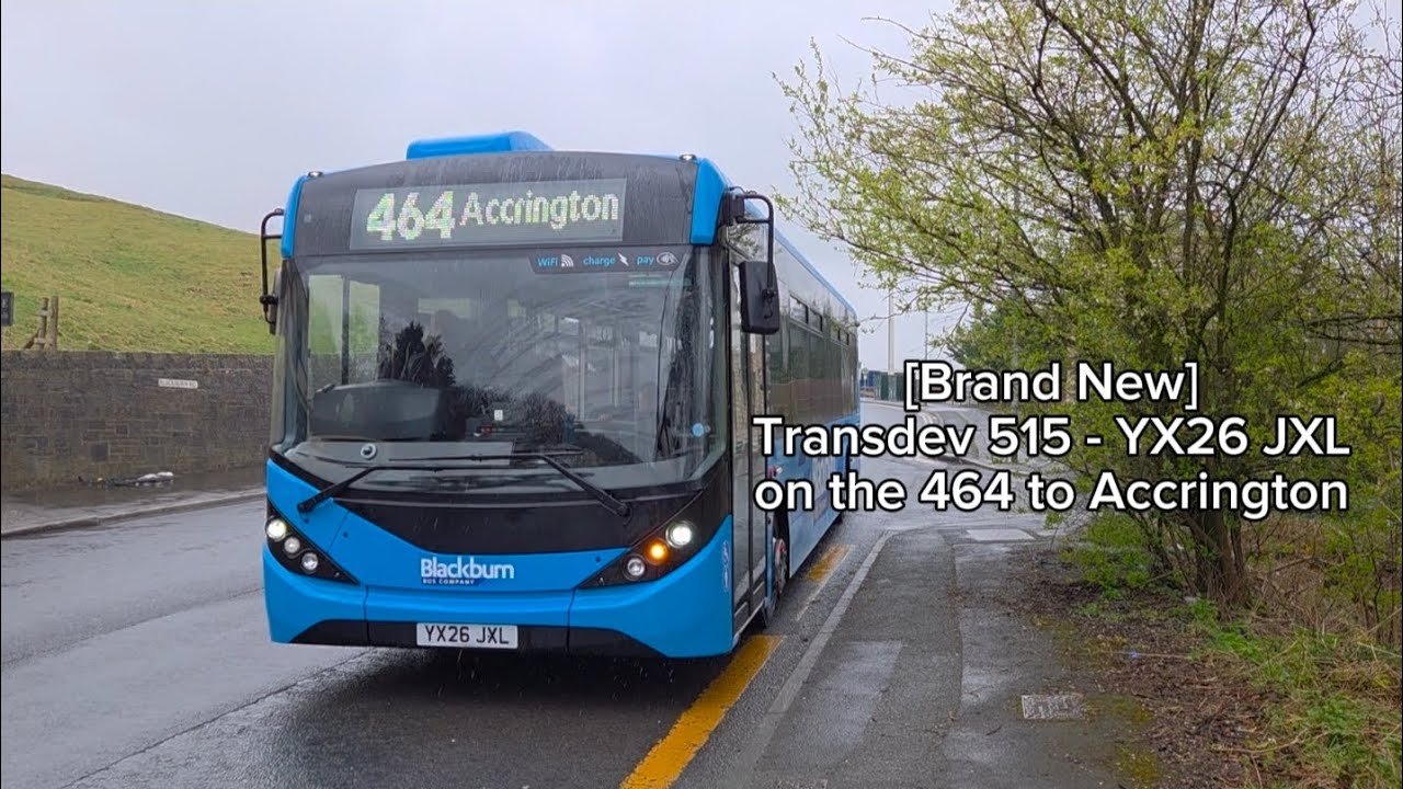 [First Day] Transdev 515 - YX26 JXL on the 464 - YouTube