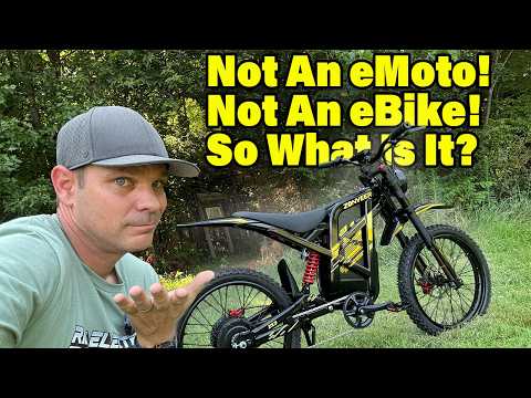 Not Quite a Sur-Ron, Not Quite an E-Bike | Zonveer ZX3