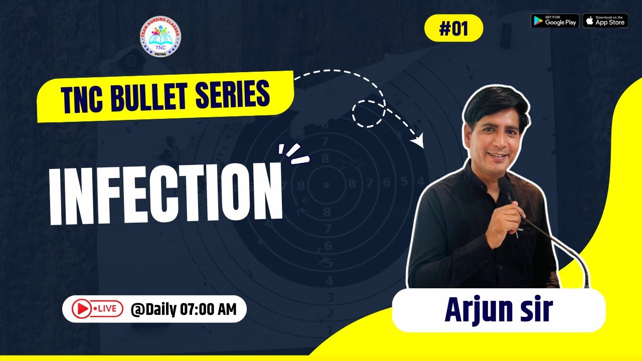 Infection || TNC Bullet  Series #1  Most Important Topic  ||  Daily 7.00 AM || NURSING EXAM