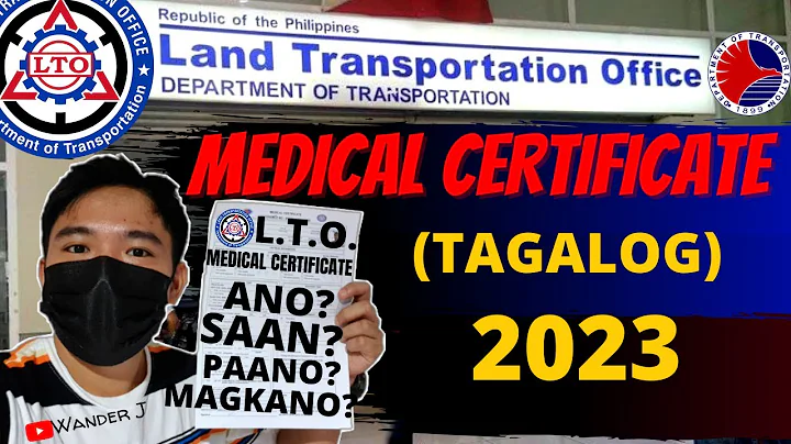 LTO MEDICAL CERTIFICATE 2023  | UPDATED REQUIREMENTS STUDENT PERMIT | FAQs & GUIDE | Wander J - DayDayNews