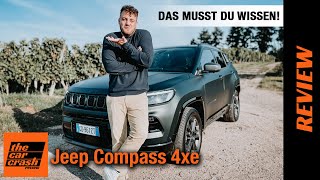 Jeep Compass 4xe im Test (2021) Hält der Plug-in Hybrid, was er verspricht? 💥 Fahrbericht | Review