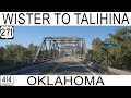 Us 271  wister to talihina oklahoma