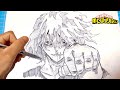 【僕のヒーローアカデミア FINAL SEASON】死柄木弔イラスト簡単描き方