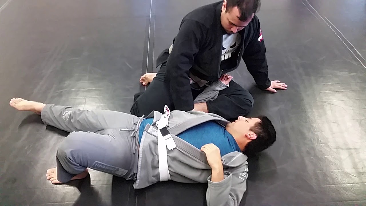 Sweep from pulling guard to leg lasso guard YouTube