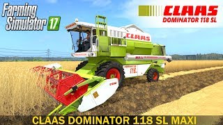 Farming Simulator 17 Claas Dominator 118 Sl Maxi Combine