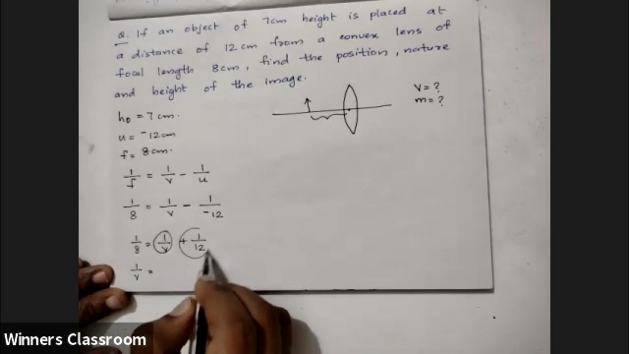 lens equation problems YouTube