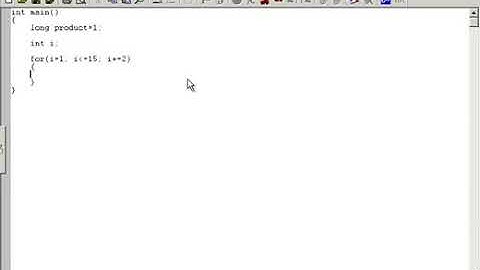 032 02 Product of Odd Integers Program