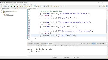 Curso Java 09. Conversión de tipos.