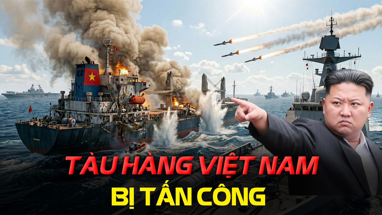 Triều Tiên Bắn Chìm Tàu Chiến Hàn Quốc : Giải Cứu Tàu Chở Hàng Việt Nam Tại Vùng Biển Quốc Tế