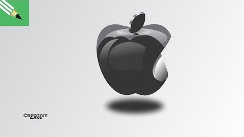 3D Apple Logo || 3D Logo Design In CorelDraw
