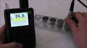 How to Calibrate a Cygnus 4+ NDT Ultrasonic Thickness Gauge in Multiple-Echo Mode