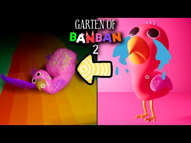 Baby Opila Bird Pollutes the Ocean Banbaleena Mermaid II Garten of Banban  Funny Animation II…