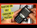 BAOFENG DM-1801 dual band DMR [español] Unboxing, pruebas con Hotspot y Motorola ✔️