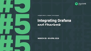 checkmk conference #5 -  Integration von Grafana und Checkmk