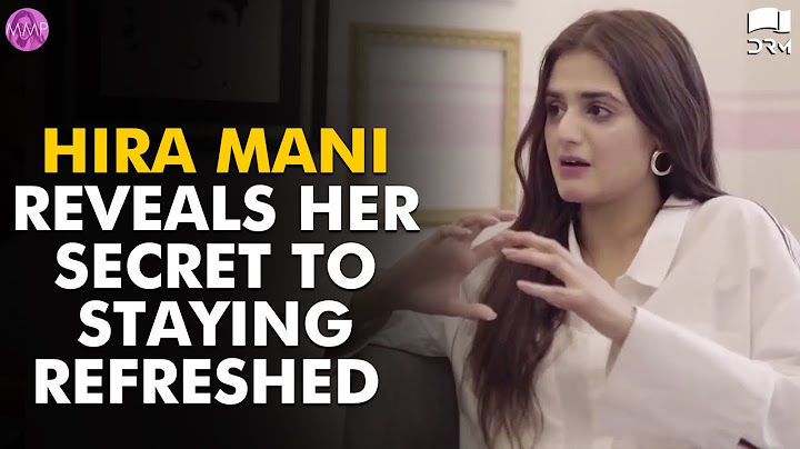 Hira Mani Reveals Her Secret To Staying Refreshed | Zahid Ahmed | Momina's Mixed Plate