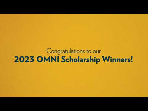 2023 OMNI High School Scholarship Recipients