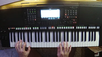 Yamaha PSR s775 Сюткин 7000 над землей