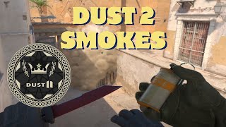 10 Must-know DUST 2 Smokes in CS2 (2024)