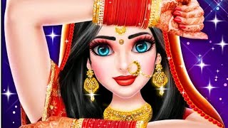 Indian wedding makeup salon||Android gameplay||girl games|@StylishGamerr    ||new game 2022 screenshot 1