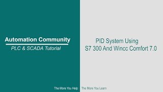 V3_PID System Using S7 300 And Wincc 7.0_English Sub
