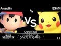 USW 11 - TLOC | Awestin (Ness) vs PG | ESAM (Pikachu) Grand Finals - SSBU