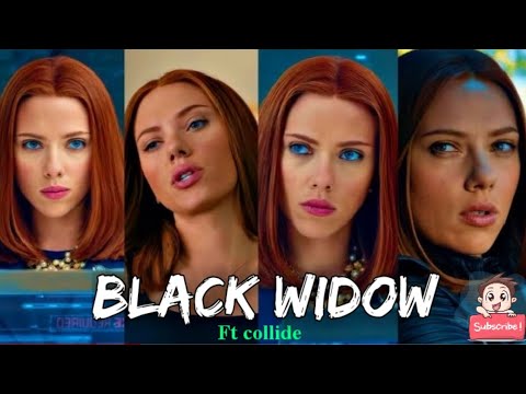 BLACK WIDOW FT COLLIDE💞|SCARLETT JOHANSSON 4K EDIT❣️|#shorts #blackwidow #scarlettjohansson #status