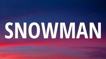 Sia - Snowman (Sped Up/Lyrics) "i want you to know that i