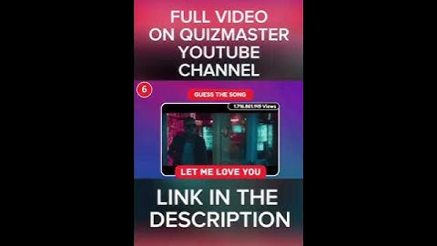 Guess Justin Bieber’s Most Watched Songs on YouTube!🎵| Part 3 #shorts