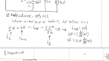 RLC Circuit Analysis Problem 8.4