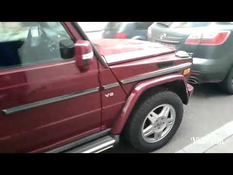 Mercedes G500 გზა ძამის მამათა მონასტრისაკენ