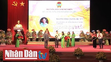 Biểu dương hội viên nông dân điển hình tiên tiến