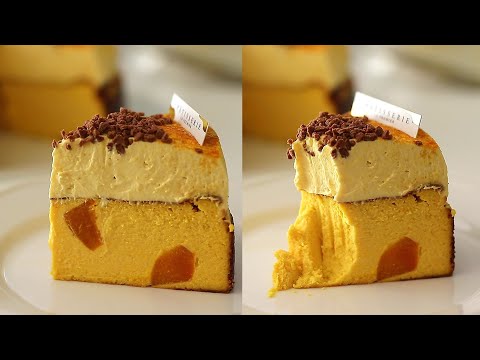      !   Sweet Pumpkin Basque Cheesecake 