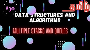 Multiple stacks using sequential representation | Data Structures and Algorithms