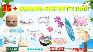 35+ Trendy SUMMER Aesthetic Accessories Codes & Links | Brookhaven, Bloxburg & Berry Avenue | ROBLOX