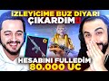 İZLEYİCİME BUZ DİYARI ÇIKARDIM!! 🥰 80.000 UC HESABINI FULLEDİM!! w/ Vural Üzül | PUBG MOBILE