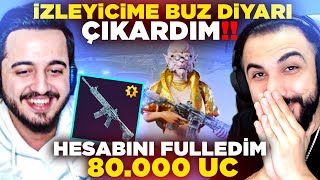 İzleyi̇ci̇me Buz Di̇yari Çikardim 80.000 Uc Hesabini Fulledi̇m W Vural Üzül Pubg Mobile