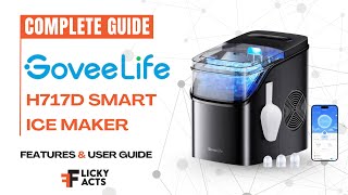 How to Use: GoveeLife H717D Smart Ice Maker Setup Guide & All Features Explained screenshot 1
