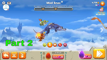 Hungry Dragon™- Nibbler | Mad Snax (Guide-Tips-Strategy)-Gameplay Walkthrough Part 2 (Android-iOS)