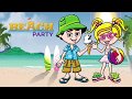 Sensational summer beach party by dna kids