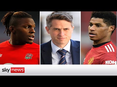 Gavin Williamson accused of confusing Marcus Rashford and Maro Itoje