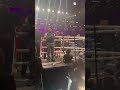 Caleb plant makes his way into the ring for his wbc eliminator versus anthony dirrell