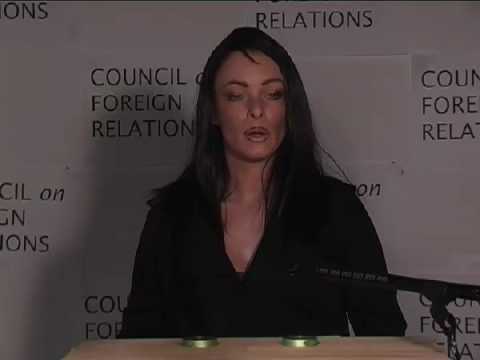 ANGELINA JOLIE*COUNCIL ON FOREIGN RELATIONS FULL S...