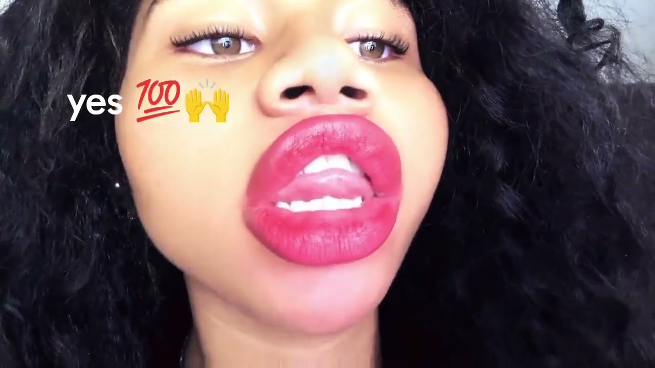 Big Lip Mullata Teasing 