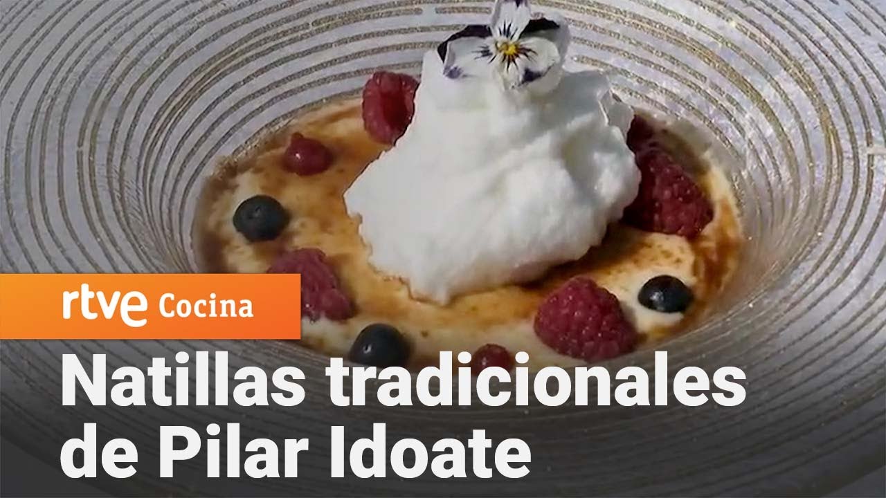 Natillas tradicionales con toque vanguardista de Pilar Idoate - Como Sapiens | RTVE Cocina