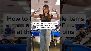 How to SURVIVE the Goodwill Bins & find valuable items! Sharing my best insider tips #thrifting