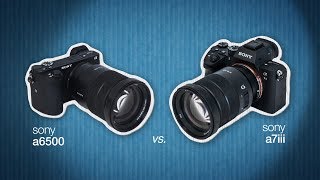 SONY A7III vs. A6500 - 4k Bildqualität und Rolling Shutter