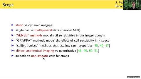 IS20: MT3: Data Driven Methods for MRI Reconstruction