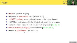 IS20: MT3: Data Driven Methods for MRI Reconstruction screenshot 3