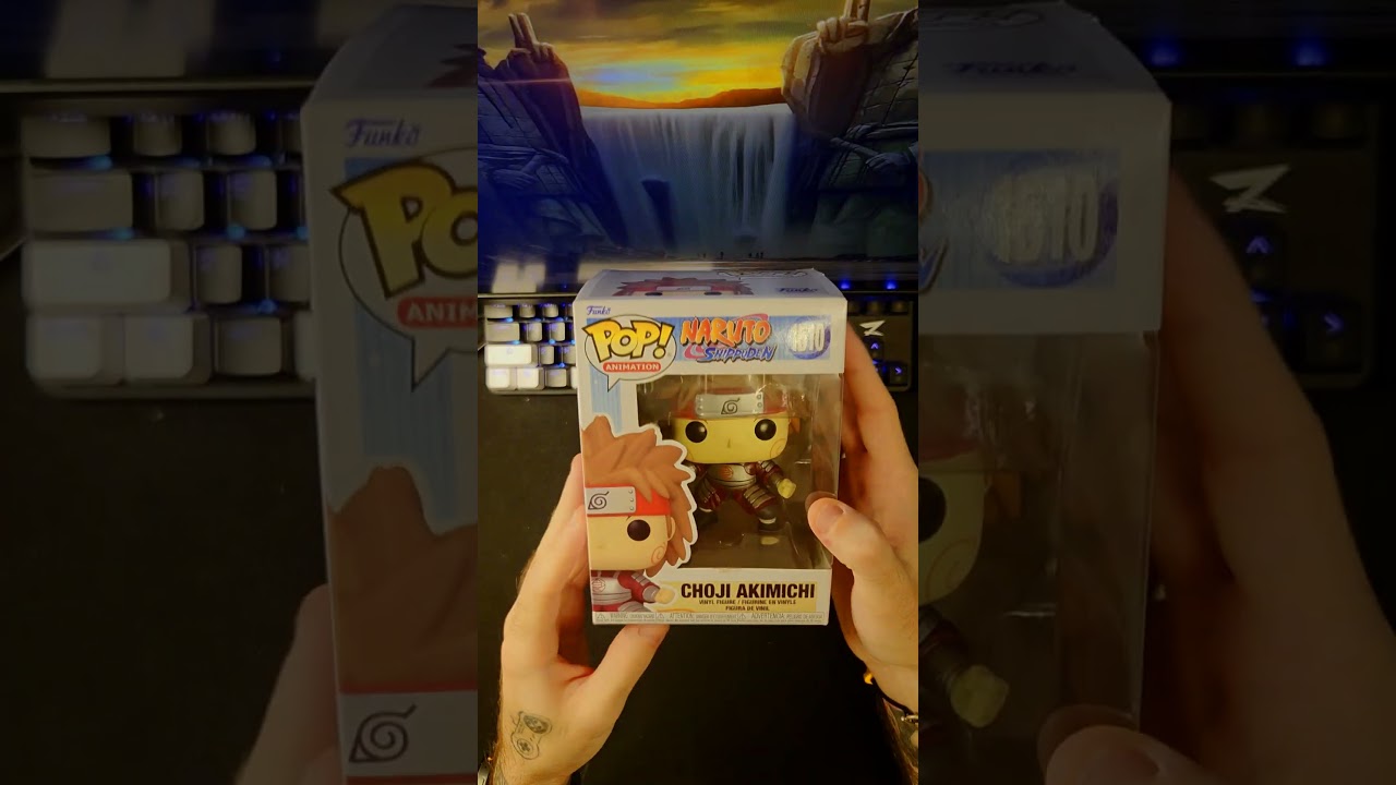 ОТКРЫВАЮ ФИГУРКУ FUNKO POP С ЧОДЖИ ИЗ АНИМЕ НАРУТО!