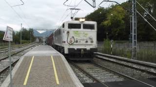 Portacoches Comsa por Las Fraguas Renfe Cantabria